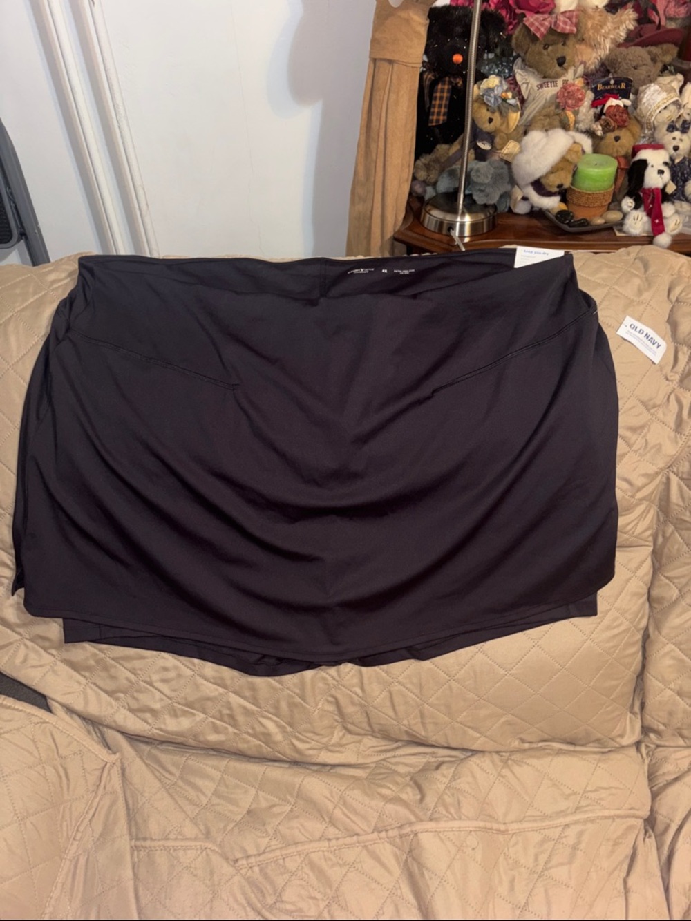 Old Navy Black Active Skort